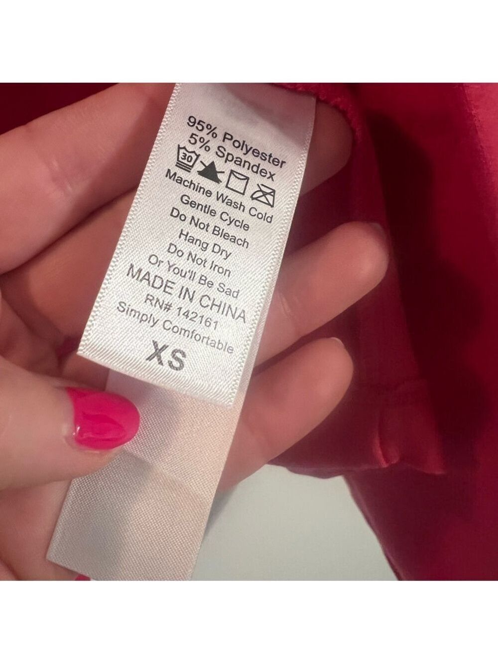 Lularoe Gwen Blazer NWT Raspberry Pink XS - Picture 5 of 6